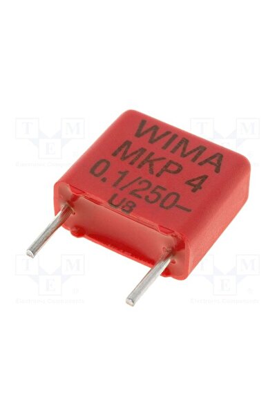 OEM Condensator cu polipropilenă WIMA MKP4-100N/250, 100nF, 250VDC, 4,5x9,5x1...