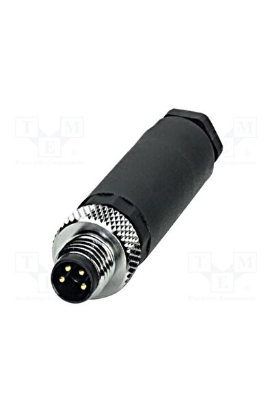 OEM Conector M8 PHOENIX CONTACT SACC-M8MS-4CON, tată, PIN 4, 4A, 30V, drept, ...
