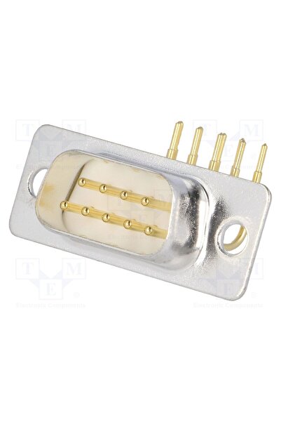 OEM Conector D-Sub CONNFLY DH09M, PIN 9, soclu, tată, pentru PCB, în unghi 90...