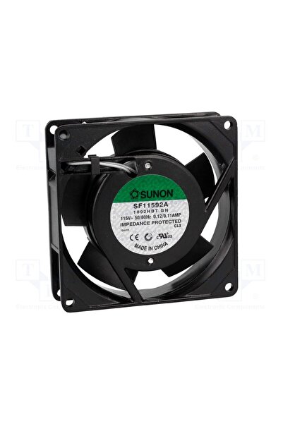 OEM Ventilator AC SUNON SF11592A1092HBT, axial, 115VAC, 92x92x25mm, 62m3/h(±7...