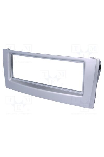 OEM Cadru radio 4CARMEDIA RAM-40.187.1, Fiat, 1 DIN, argintie