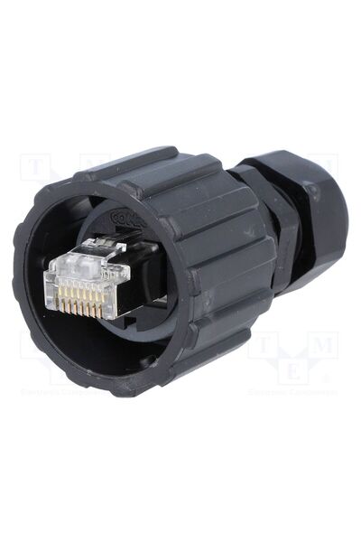 OEM Conector RJ45 Amphenol CONEC 17-10001, mufă, PIN 8, Cat 5e, ecranat, 8p8c...