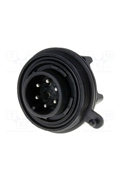 OEM Conector circular BULGIN PX0738/P, soclu, tată, PIN 6, 5A, 250V, IP68, UL...