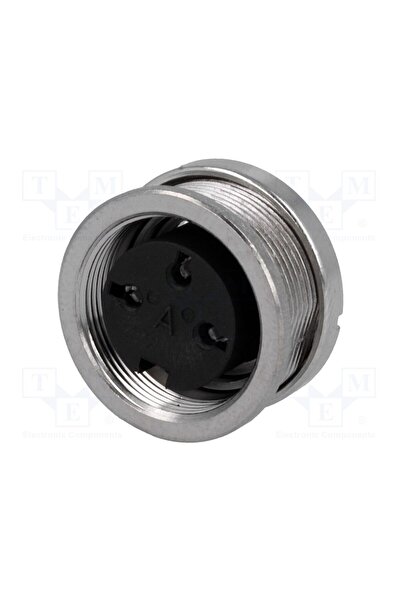 OEM Conector M16 AMPHENOL C091-T3263-000, soclu, mamă, PIN 3, 5A, 300V, C091A...