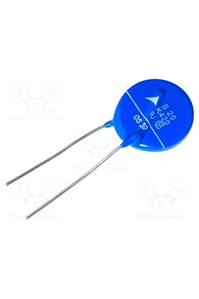 OEM Varistor cu oxid metalic TDK SIOV-S20K420, THT, 420VAC, 560VDC, 680V, 800...