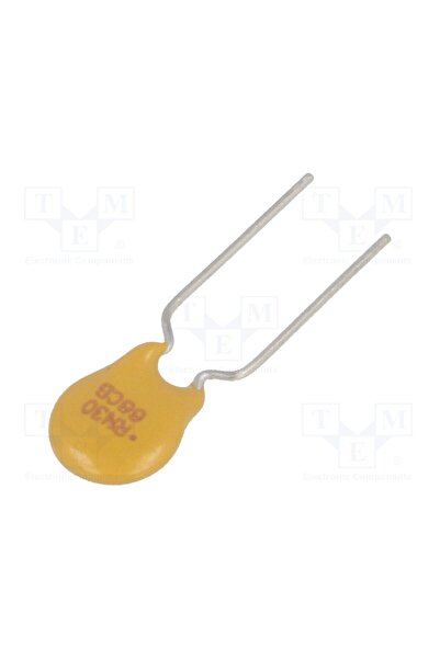 OEM Siguranţă polimerică PTC ECE RN030-90, THT, 300mA, Ø0,51x7,6mm, Pachet 5 buc