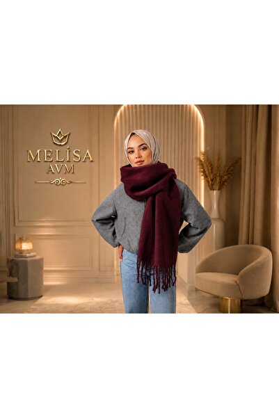 MELİSA AVM Puffy Yumuşak Dokulu Kadın Atkı Şal Omuz