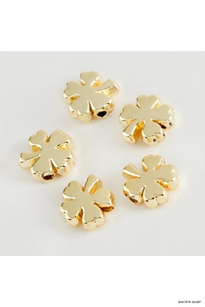 ZERO LAND Spt-Gld Clover Bracelet & Pendant 1 (53444) Piece Yellow