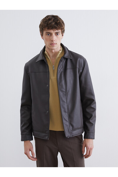 LC Waikiki Vizyon New Season Shirt Collar Men's Jacket