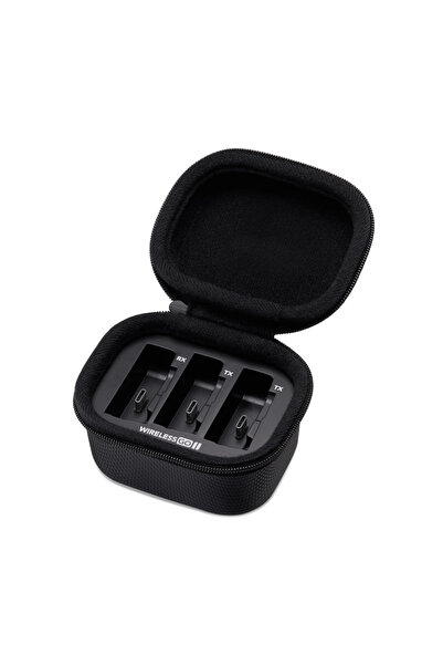 Rode Carcasă de încărcare pentru Wireless GO II (Negru)