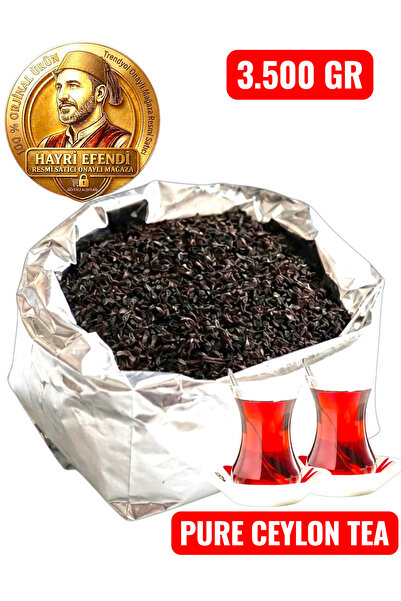 HayriEfendi Best Imported Medium Grain Sri Lanka 100%Ceylon Premium Black Loo...