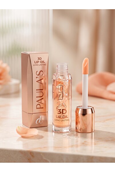 Generic Brand Peach Lip Oil 3D with Large Applicator by Babila