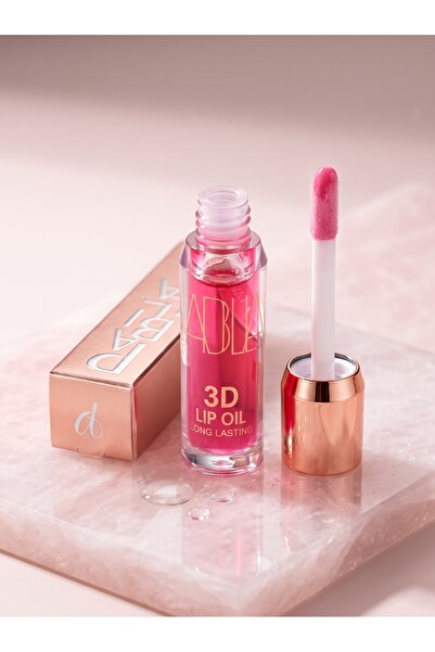 Generic Brand 3D Pink Lip Oil with Large Applicator Babila