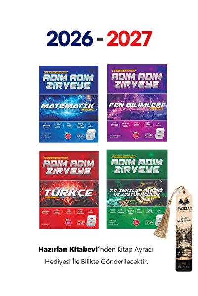 Newton Yayınları 8.Sınıf LGS Adım Adım Zirveye Fasikül Set