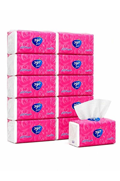 joud Facial Tissue Soft 600 Sheet Pack Of 10