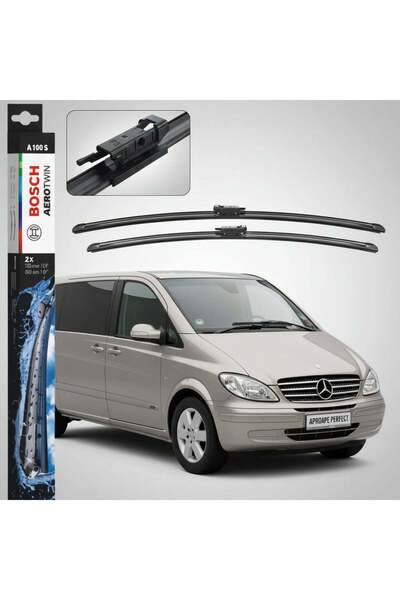 Bosch Υαλοκαθαριστήρες Mercedes Viano Kompakt (W639) 2003-2010 |   Αεροτουίν ...