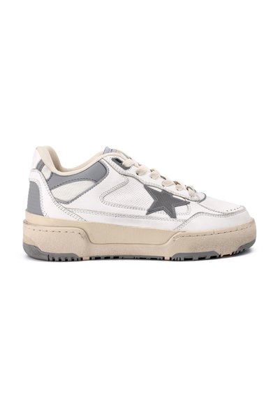 Golden Goose Forty2 GMF00630-F006886-10973 Erkek Sneaker Beyaz Gri