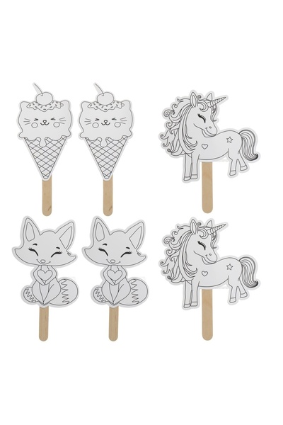 OEM Materiale de artizanat pentru creații handmade, 6 bucăți – pentru idei cr...