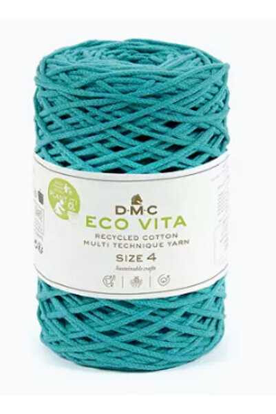 Dmc Fir pentru macrame, tricotat si crosetat Vita 4mm DMC, 250g/200m, 89 turcoaz