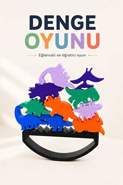 3Baby Denge Oyunu, Hafıza Güçlendirici, Dikkat Artırıcı, Eğitici Oyuncak