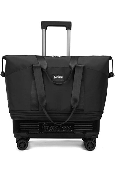 GENERAL Expandable Wheeled Duffel Bag with Detachable Spinner Wheels and Wet ...