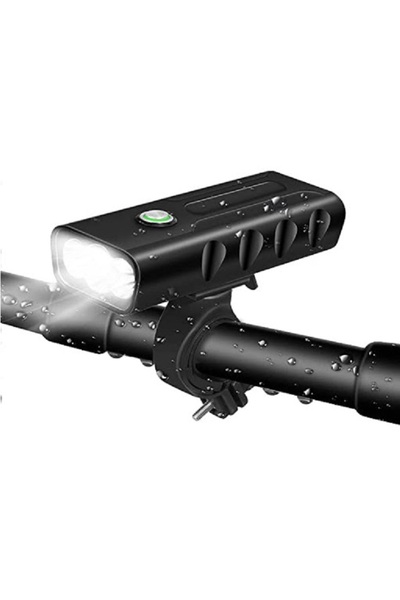 Carsons Professional 3 LED Green Front Light Bike Cycling