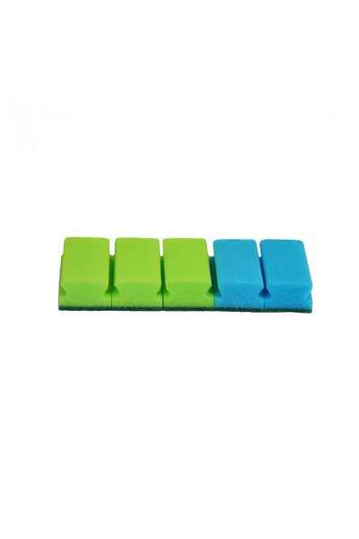 Plastor Set 5 Bureți Canelati pentru Vase, 9,4 x 6 x 4,2 cm