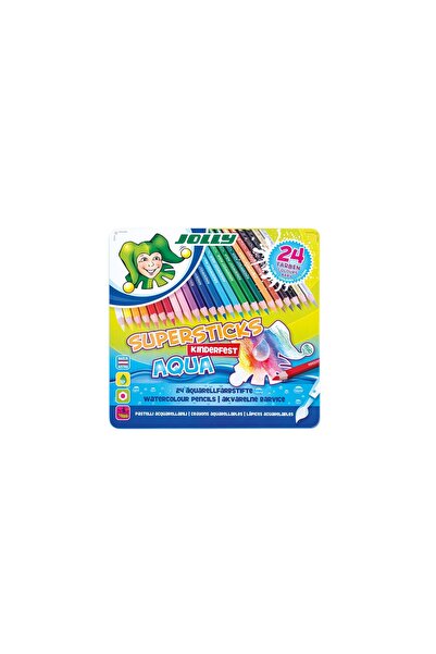 Jolly Σετ Μολυβιών Υδατογραφίας Supersticks Aqua 3001-0002 |   24 χρώματα