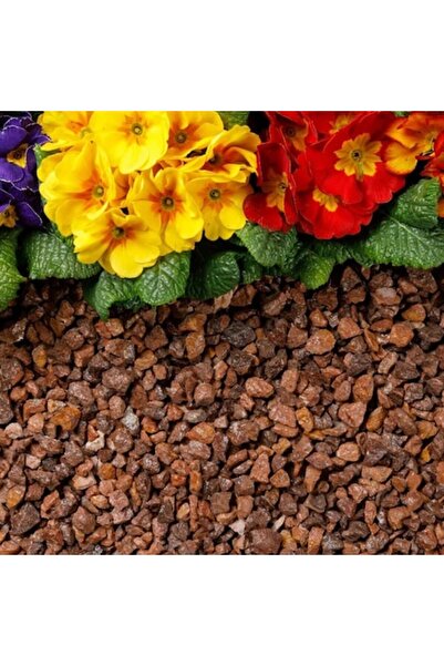 IRO Piatră decorativă de rocă vulcanică, roșu cărămiziu, 8–16 mm, 20 kg, pent...