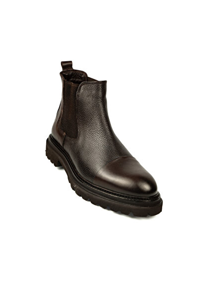 JAMES FRANCO 593 Brown Leather Classic Men's Boots