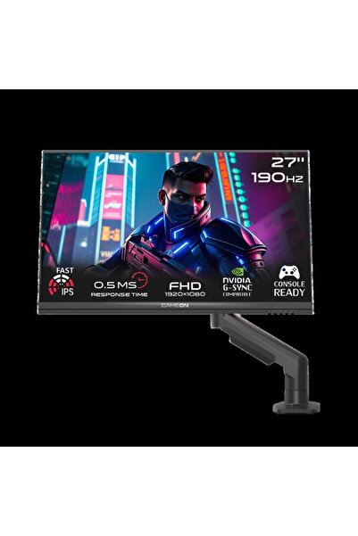GAMEON شاشة ألعاب GOM 27 FHD 190 IPSX Midnight Pro X Series مقاس 27 بوصة، بدق...