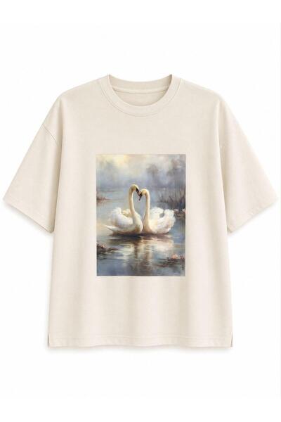Classy Store Τυπωμένο μπλουζάκι oversized