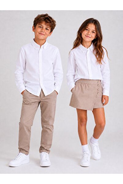 Ugly Duck Unisex Kids Basic Shirt White 8-16 Years