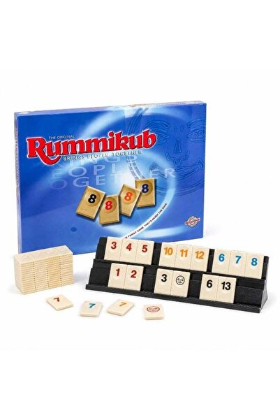 Rummikub Standard Board Game - Classic Family Tile Game for 2-4 Players