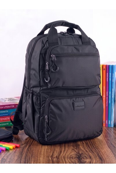 Lifonbag Αδιάβροχη σχολική τσάντα Unisex με 5 θήκες (42x29x14 εκ.) 9025