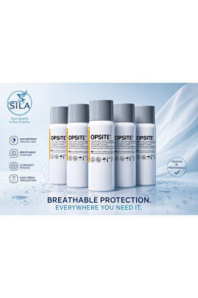 OPSITE 5 عبوات بخاخ أوبسايت (OPSITE Spray) / أوبسايت سبراي ضمادة شفافة.