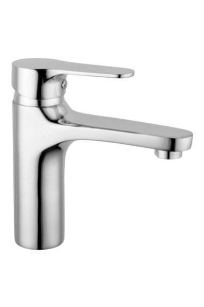 KONE KM-1002 Bathroom Sink Mixer, Glossy Chrome
