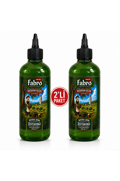 500ML ŞEF ŞİŞE NATUREL SIZMA ZEYTİNYAĞI - 2'Lİ AVANTAJ PAKET