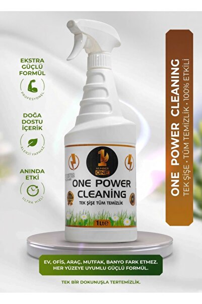 Çok Amaçlı Bitkisel İçerikli Temizleyici (%100 Naturel - Kokusuz) 1000ML