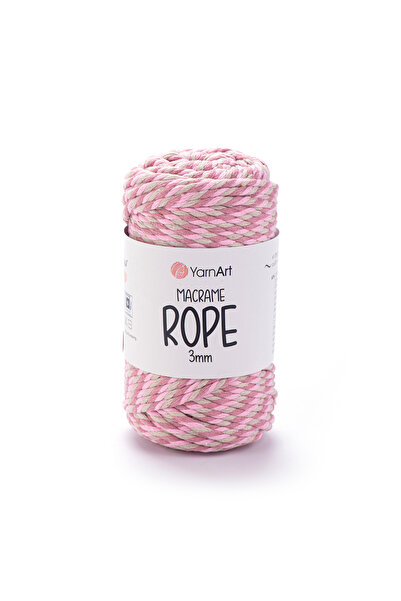 Yarnart MACRAME ROPE 3 MM - MAKROME EL ÖRGÜ İPİ EBRULİ-824