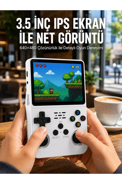 Beta Moda Hub El Tipi Oyun Konsolu 3.5 İnç HD Ekran ve Hafıza Kartı Destekli Yeni Nesil