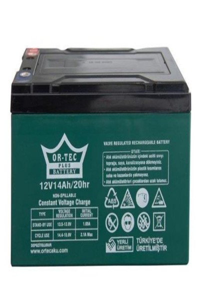 ORTEC 12V 14 AH E - BİKE AKÜ VOLTA