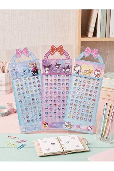 GLOWILLA Pinterest 3D Kabartmalı Craft Sticker Seti - Figürlü Çocuk Çıkartma ...