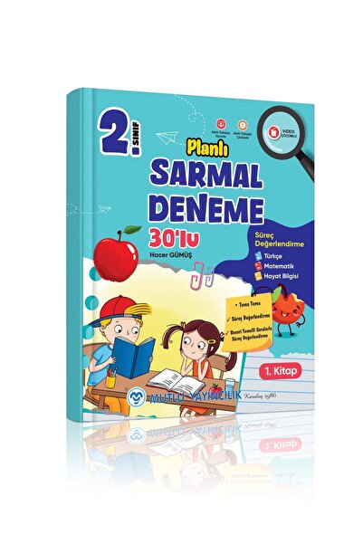 Mutlu Yayıncılık Planlı Sarmal Deneme 30’lu 2.Sınıf Yeni Baskı ! ( 2026-2027 ...