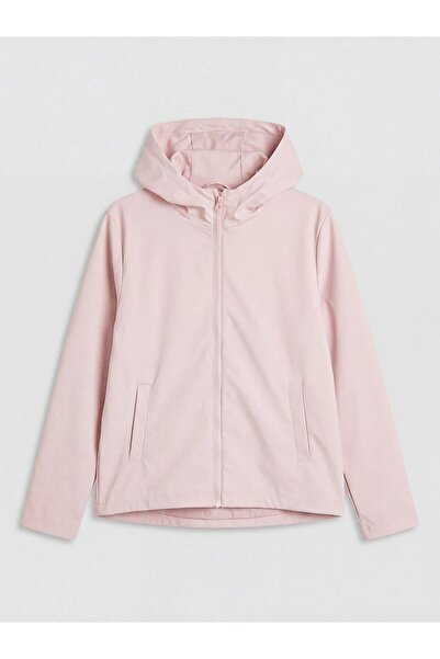 LC Waikiki Hooded Water Repellent Girls' Raincoat (W6)