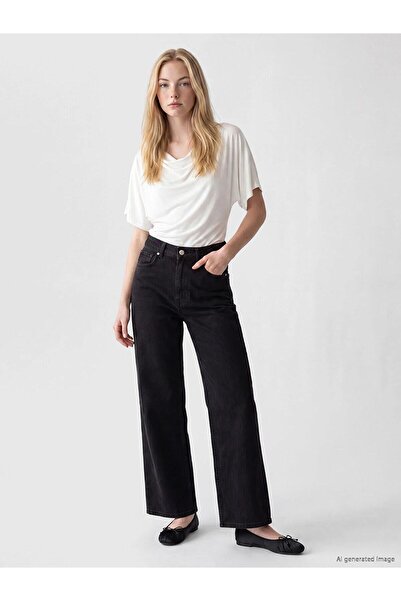 LC Waikiki Wideleg Women's Jean Pants (W6)