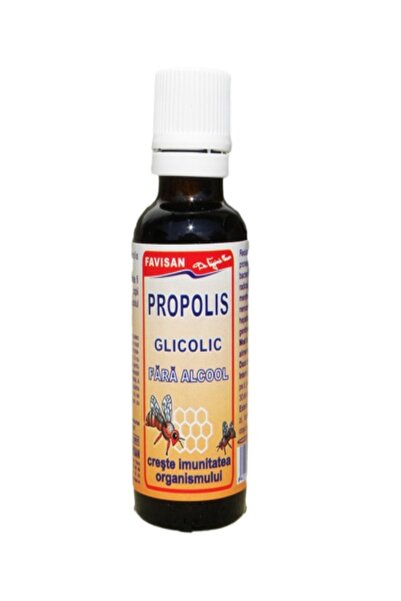 Favisan Propolis glicolic fără alcool (30 ml) – Tinctură apicolă naturală pen...