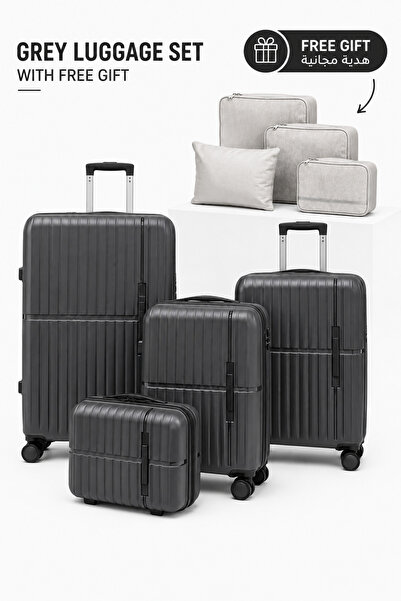Flieger Luggage طقم حقائب سفر من السيليكون والبولي بروبيلين من FLIEGER مكون م...