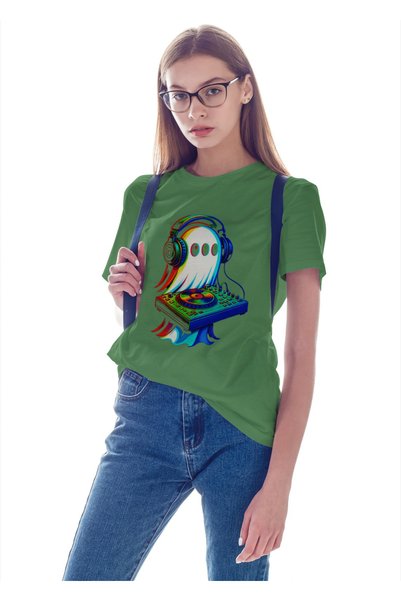 MVRDAR Tricouri unisex 100% bumbac colecția Halloween, Spooky și Horror