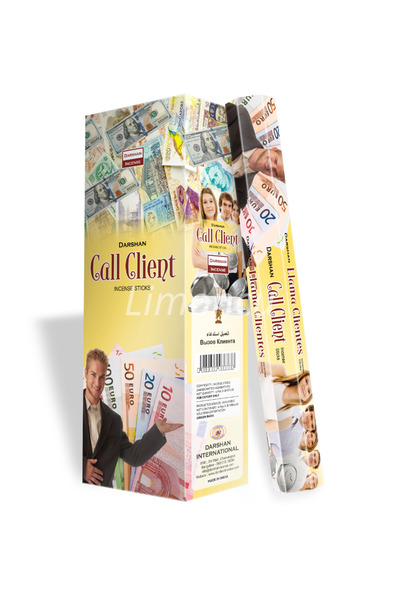 Call Client / Müşteri Arama Tütsüsü 6 Paket 120 Çubuk Tütsü